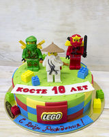 Детский торт «Лего-ниндзя»