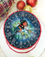 Праздничный торт «Новогодние часы»