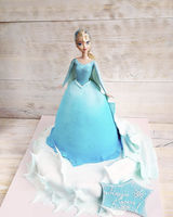 Детский торт «Торт-кукла Эльза»