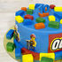 Детский торт «Лего с деталями»