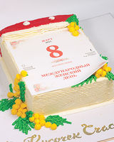 Праздничный торт «Календарь на 8 марта»