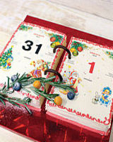 Праздничный торт «Новогодний календарь»