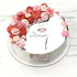 Праздничный торт «Девушка в цветах» 1