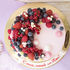 Праздничный торт «Ягодный розовый»