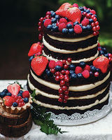 Свадебный торт «Открытый Шоколад со сливками»