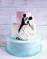 Свадебный торт «Танцующая пара»