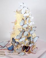 Свадебный торт «Торт с бабочками»